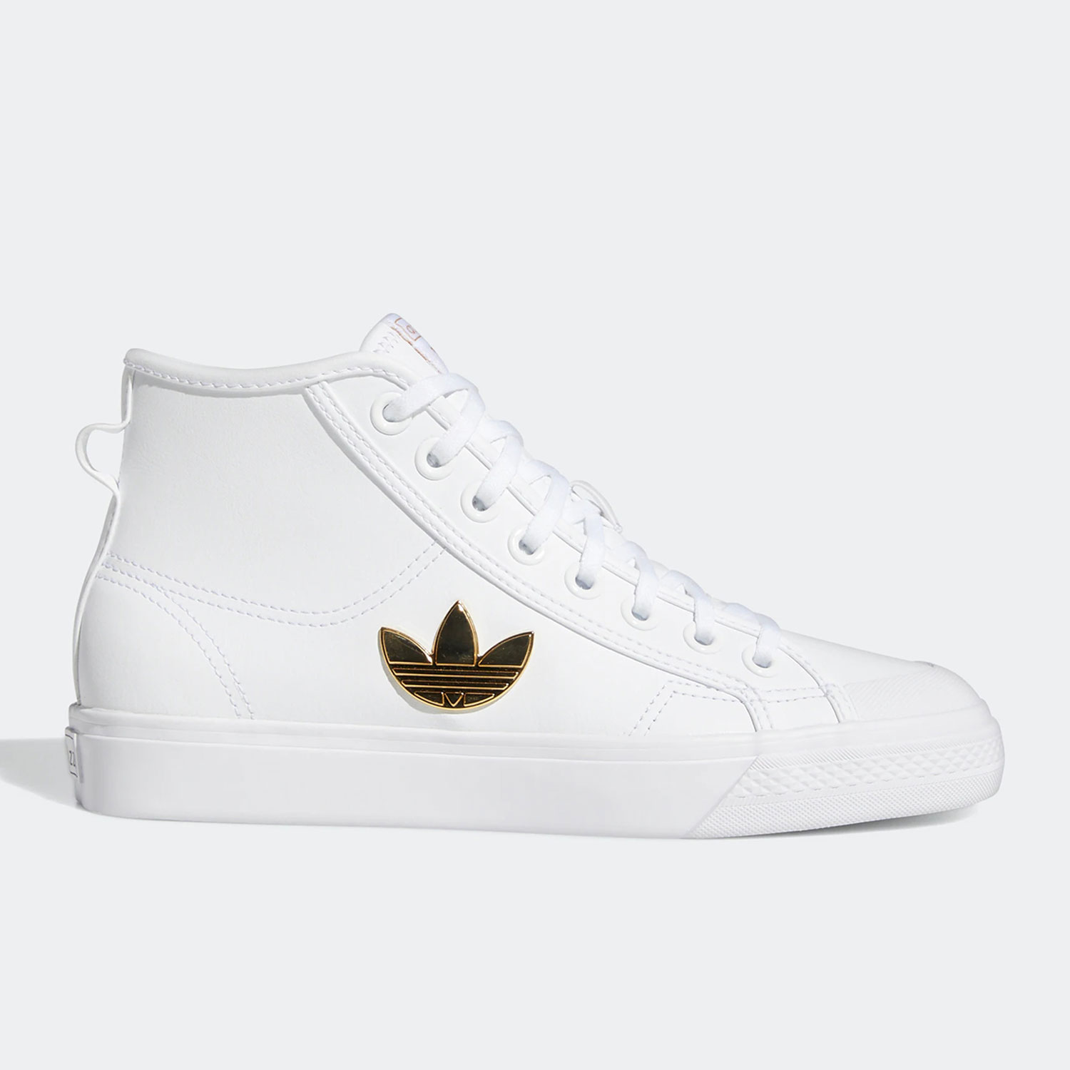 Adidas Shoes Superstar - Sepatu papan kanvas high top wanita