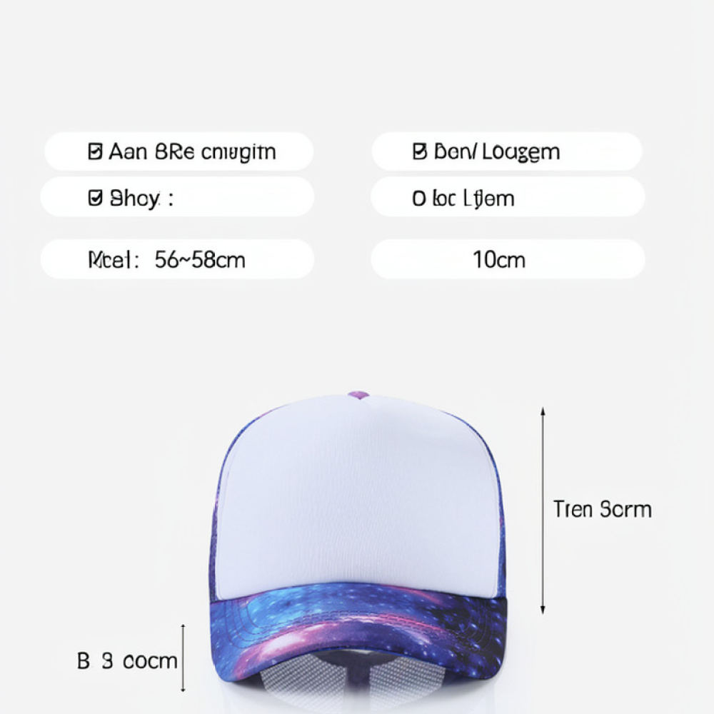Topi Jaring yang Nyaman dan Da - Trucker Cap Mesh ulasan dan harga